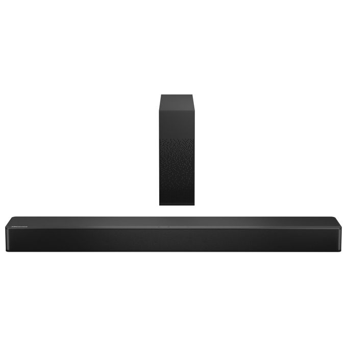 Hisense HS2100 Soundbar 2.1 Canali 240 W Subwoofer Wireless Bluetooth 5.3 HDMI ARC Dolby Digital colore Nero
