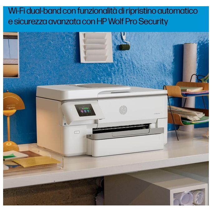 HP 53N95B OfficeJet Pro 9720e Stampante Multifunzione Inkjet A3 Colore 22 ppm Wi-Fi ADF Fronte Retro colore Grigio
