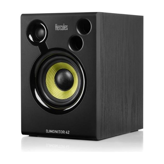 Hercules DJMonitor 42 Altoparlante 40W Nero Cablato RCA-3.5mm-Terminal