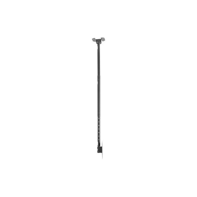 NuovaVideosuono LCD50 Supporto TV da Soffitto orientabile fino a 55'' VESA 100x100 400x400 mm 50 Kg inclinazione 0 25° colore Nero