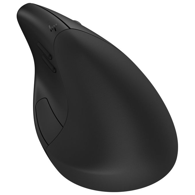 HP 6H1A5AA 925 Mouse Ergonomico Verticale Wireless RF Bluetooth 4000 DPI 6 Tasti Ricaricabile USB Type-C colore Nero