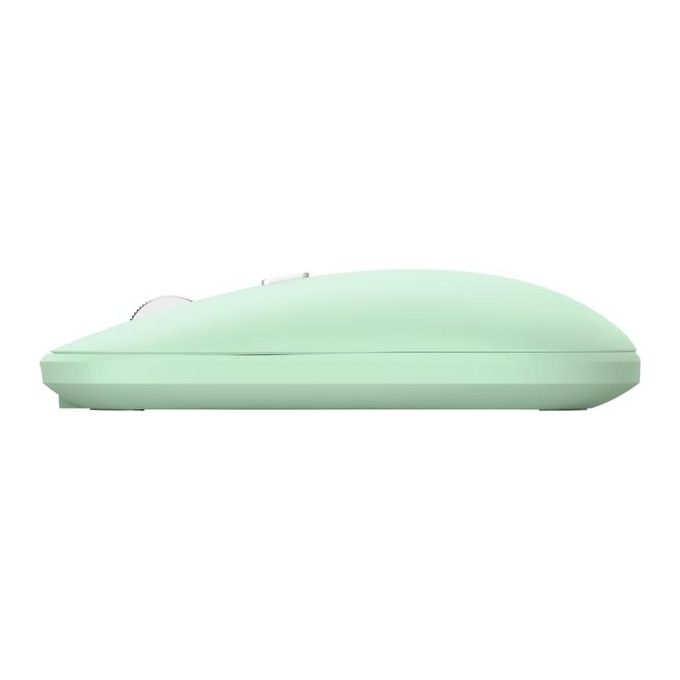 Trust 24943 Lyra Kit Tastiera e Mouse Wireless QWERTY Italiano Multi-dispositivo RF USB Bluetooth ricaricabile colore Verde