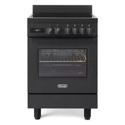 De'Longhi PRO 66 MAL IN Professional Cucina a Induzione 60x60 cm 4 Zone Forno Elettrico 74 L Classe A colore Antracite