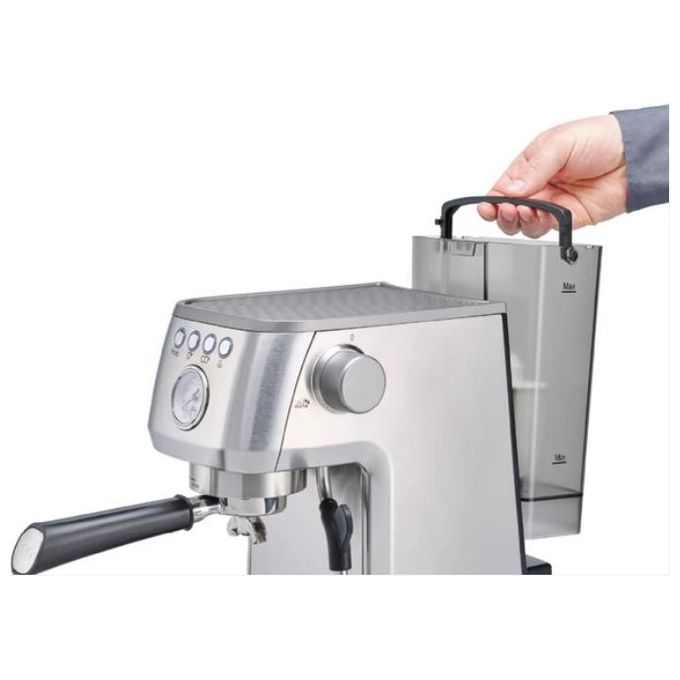 Solis TYP 1170 Barista Perfetta Plus Macchina da caffe' Semi-automatica 1,7 L 15 bar 1420 - 1700 W Funzione Vapore e Acqua Calda colore Argento