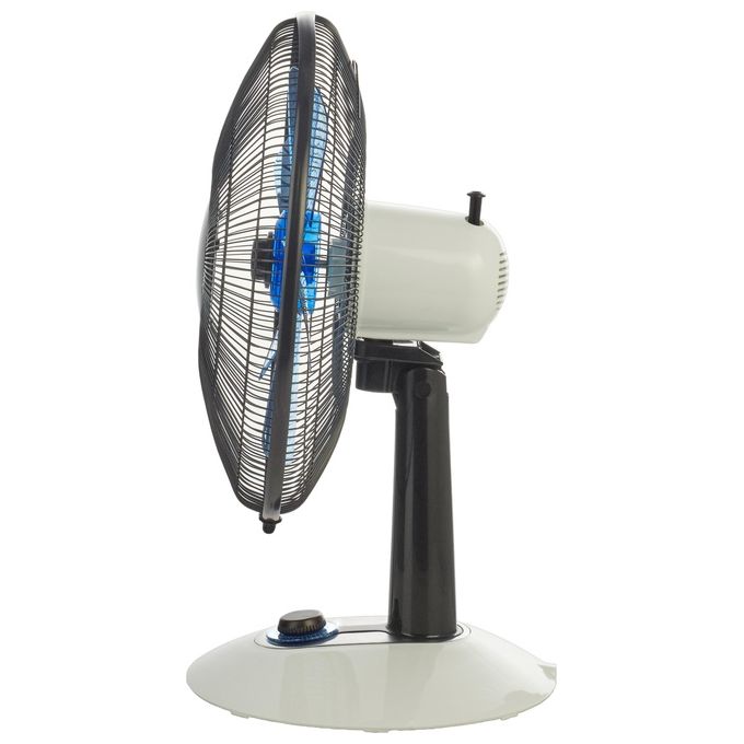 Bimar Ventilatore da Tavolo con Pale di 40cm in Colore Bianco per Un Raffrescamento Efficace in Ambienti Interni