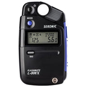 Sekonic JE61-L-308X L-308X Esposimetro Digitale Compatto e Leggero con Misurazione Luce Incidente e Riflessa Flash e Ambiente Modalita' Foto Cine HD Cine colore Nero Blu