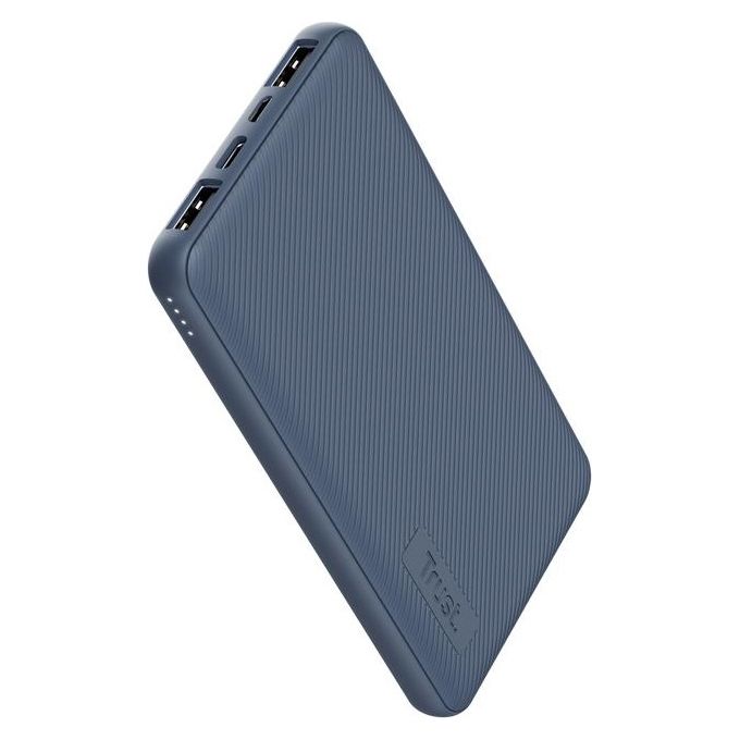 Trust Mobile Primo PowerBank 10000 mAh Sostenibile Eco Blue