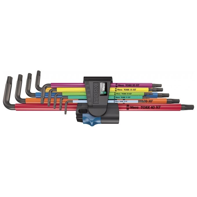 Wera 967-9 TX XL Assortimento di Chiavi a L Metrico 9 Pezzi