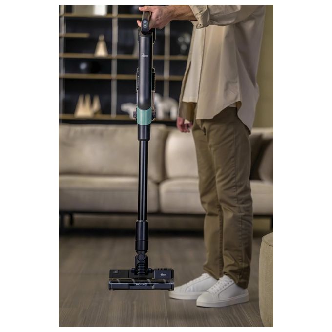 Hoover HF201P 011 HF2 Aspirapolvere Scopa Elettrica a Batteria Ciclonica Senza Sacchetto 1 L 40 min autonomia colore Blu