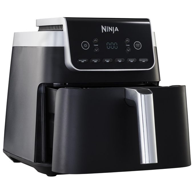 Ninja AF180EU Friggitrice ad aria 6.2 L 2000W 6 Programmi Display Digitale Antiaderente Lavastoviglie colore Nero