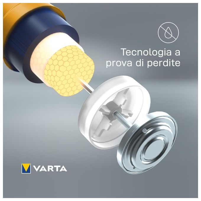 Varta 4106 Batterie Alkali Mignon Stilo 4 Pezzi