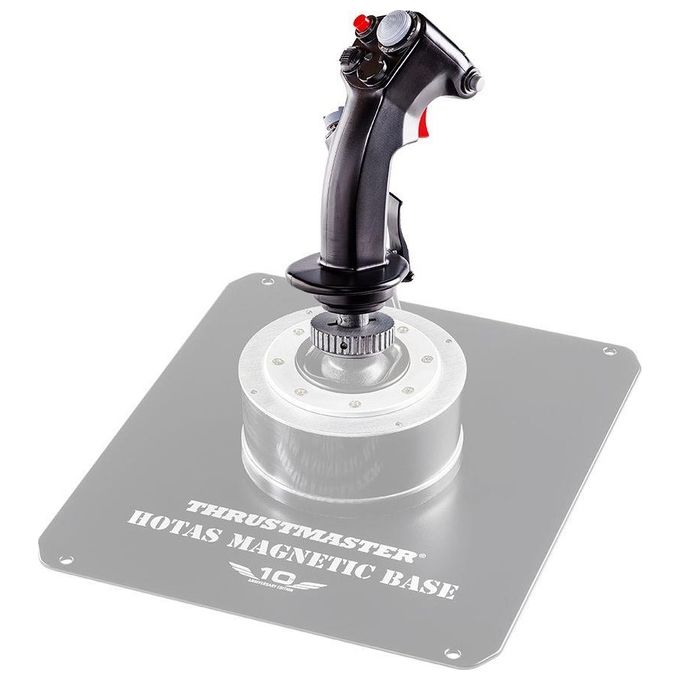 Thrustmaster 2960848 F-16C Viper HOTAS Add-On Grip Maniglia per Simulazione di Volo 19 Pulsanti Azione Grilletto Metallico a 2 Stadi Sensore Magnetico Hall Colore Nero