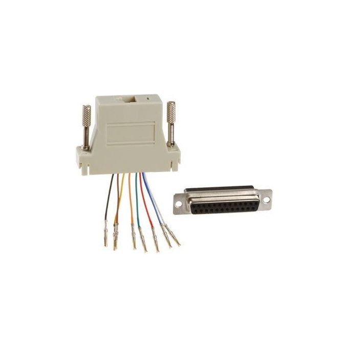 Digitus connettore modulare 25 poli femmina - 8 poli - rj45 (at-23055)