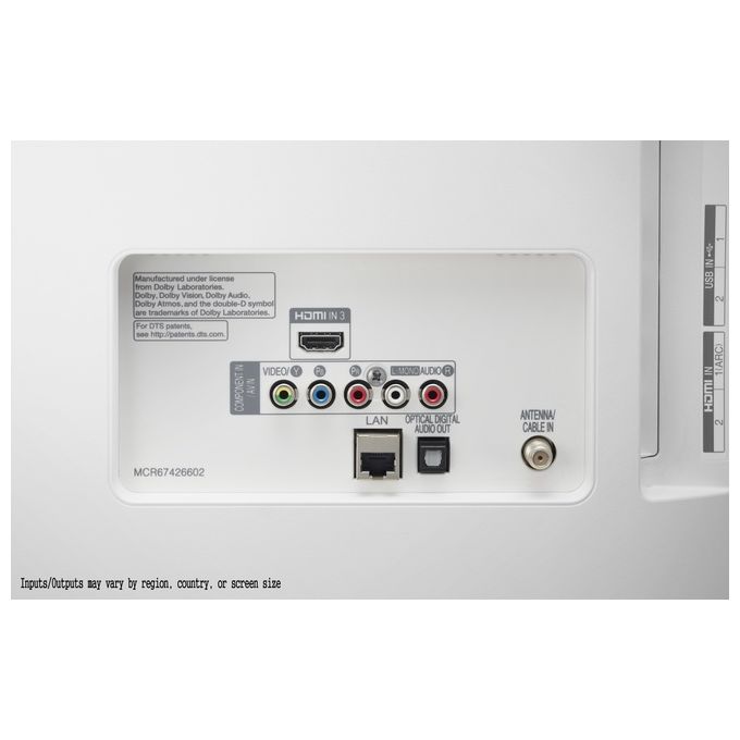 LG 32LK6200 Tv Led 32'' Full Hd Smart Tv Silver-Bianco