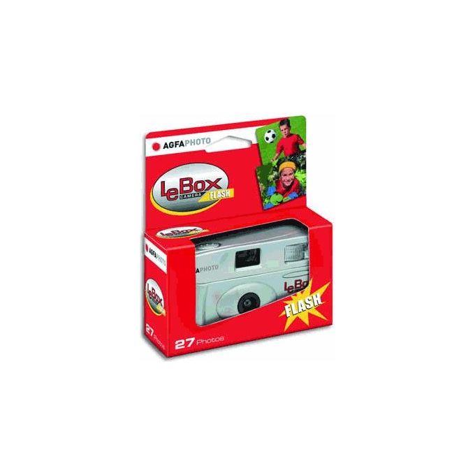 AgfaPhoto 601020 LeBox Flash Fotocamera Usa e Getta 35mm ISO 400 27 Esposizioni Flash Integrato