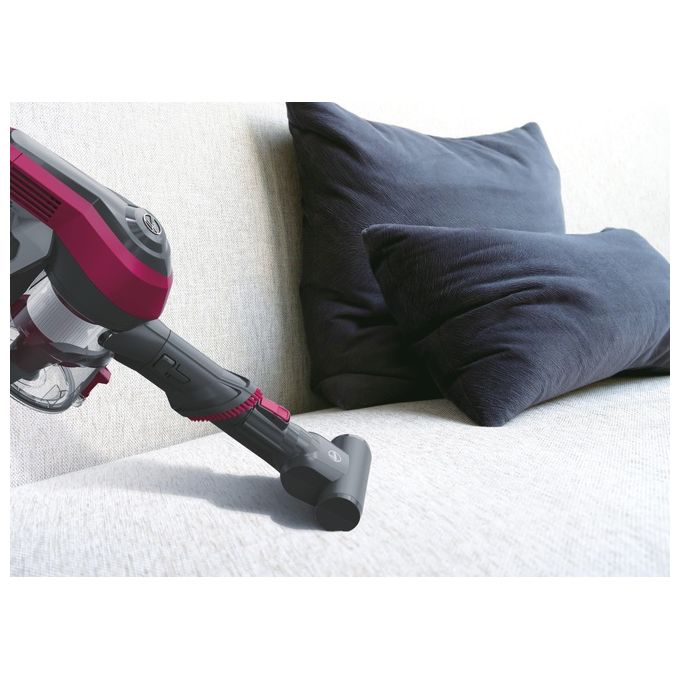 Hoover HF110P HF1 Aspirapolvere Senza Filo Senza Sacco 0.9 L 170 W autonomia 30 min colore Magenta