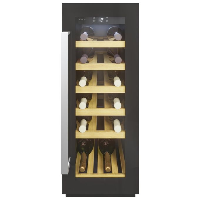 Candy CCVB 30-1 DiVino Cantinetta Vino da incasso 20 bottiglie 6 ripiani Classe F 39 dB colore Nero