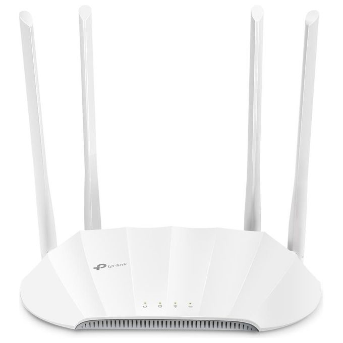 TP-Link TL-WA1801 Access Point Wi-Fi 6 AX1800 Dual Band Gigabit PoE passivo 4 antenne WPA3 MU-MIMO colore Bianco