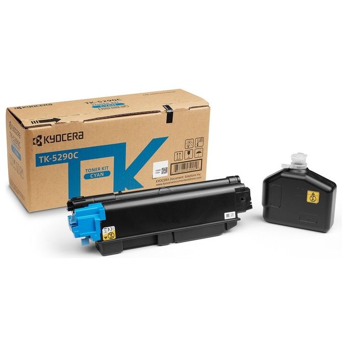 KYOCERA 1T02TXCNL0 TK-5290C Cartuccia Toner Originale Resa 13000 Pagine colore Nero