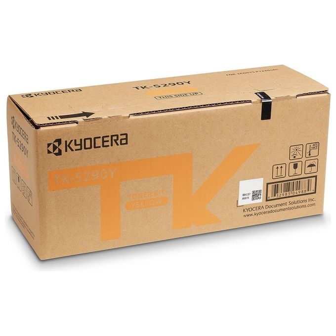 Kyocera KE04988 Toner Originale TK-5290Y Resa 13000 Pagine colore Giallo
