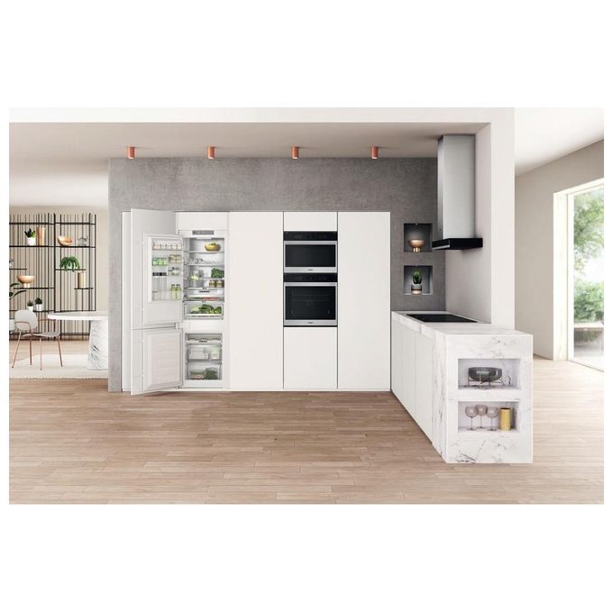 Whirlpool WHC18T573 Frigorifero Combinato da Incasso 250 L 177 cm Classe D Total No Frost 32 dB 6° Senso colore Bianco
