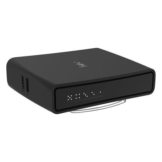 MikroTik RBD52G-5HACD2HND-TC hAP ac² Router Wi-Fi Dual Band 1167 Mbit-s 5 porte Gigabit USB 2.0 PoE passivo colore Nero