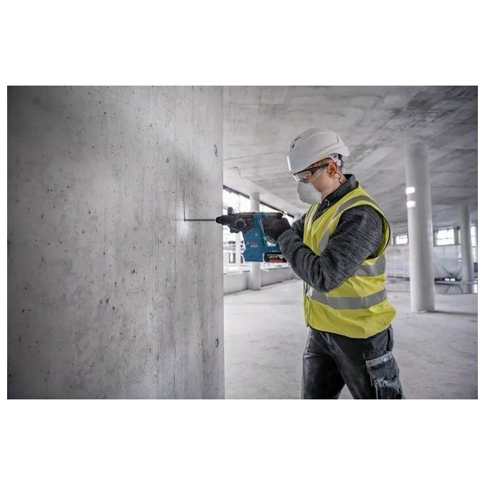 Bosch PROFESSIONAL 0611923003 GBH 18V-24 C Martello perforatore a batteria SDS Plus motore brushless 2 batterie 5.0 Ah Bluetooth KickBack Control Vibration Control colore Nero