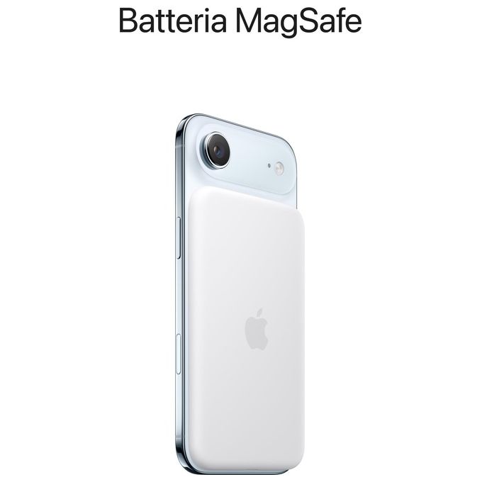 Apple MG2Q4QL-A iPhone Air Smartphone 512GB 6,5'' OLED A19 Pro 5G Wi-Fi 7 iOS 26 colore Nero Siderale