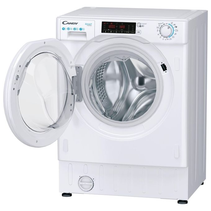Candy CBWO 49TWME-S Lavatrice Carica Frontale da Incasso Mix Power System+ Partenza ritardata 24h Classe energetica A Capacita' di carico 9 kg Centrifuga 1400 giri Motore Inverter Wifi