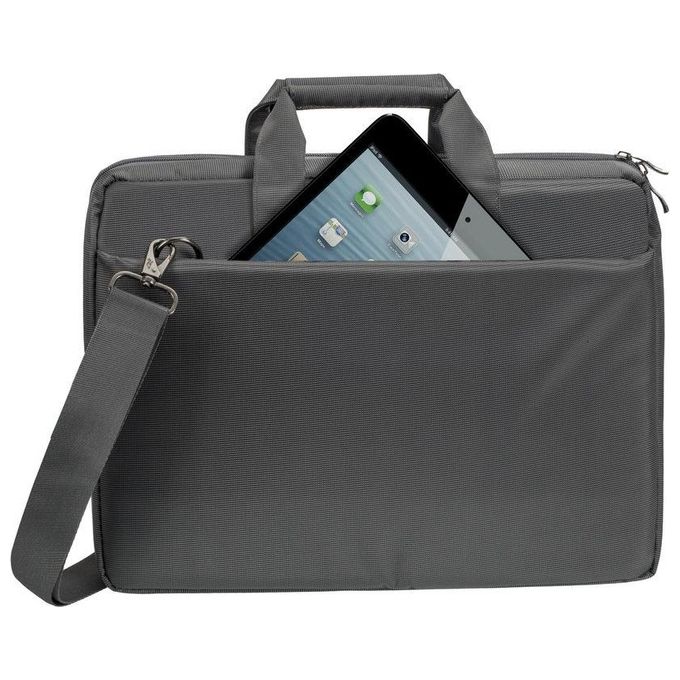 Rivacase borsa per notebook 15,6'' grigio