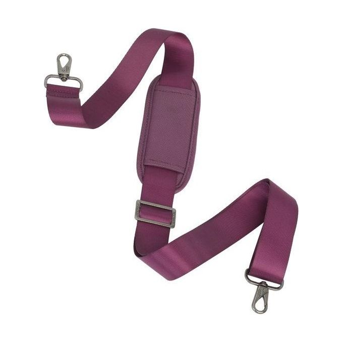 Rivacase Borsa per Notebook 15,6'' Tasca Esterna Tracolla Antiscivolo Viola