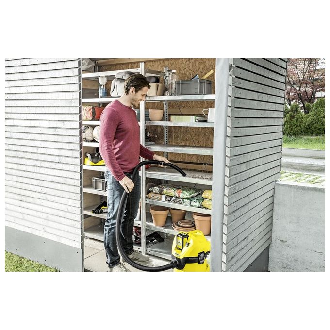 Karcher 1.629-910.0 Aspiratore Solidi Liquidi WD 3 Battery Capacita' Vano di Raccolta Capacita' 17 Litri