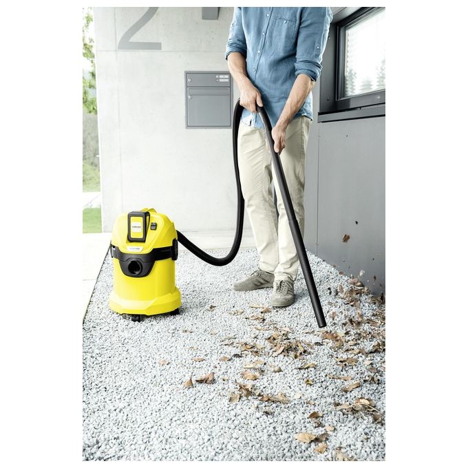 Karcher 1.629-911.0 Aspiratore Solidi Liquidi WD 3 Set Capacita' Vano di Raccolta Capacita' 17 Litri