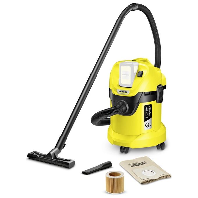 Karcher 1.629-910.0 Aspiratore Solidi Liquidi WD 3 Battery Capacita' Vano di Raccolta Capacita' 17 Litri