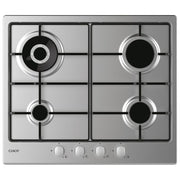 Candy CHW6BR4WX Piano Cottura a Gas 4 Zone 60 cm Acciaio Inox