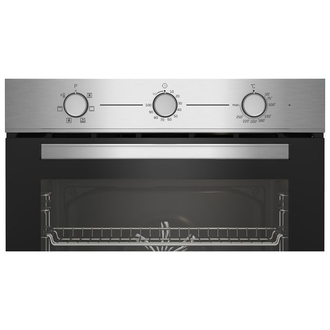 Beko BBIE12100X Beyond Forno da incasso Elettrico Ventilato 72 L Classe A 6 Funzioni Grill AeroPerfect (59.5x59.4x56.7 cm) colore Inox
