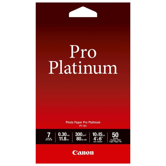 Canon carta Photo Lucida pro Pt-101 4x6