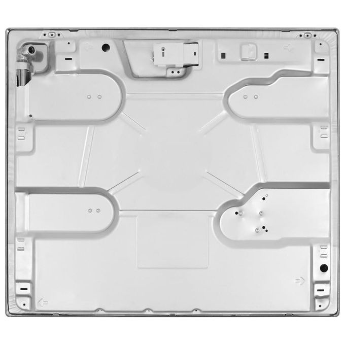 Whirlpool GMR 6422-IXL Piano Cottura a Gas 4 Zone iXelium Griglie in Ghisa 60 cm Acciaio Inox