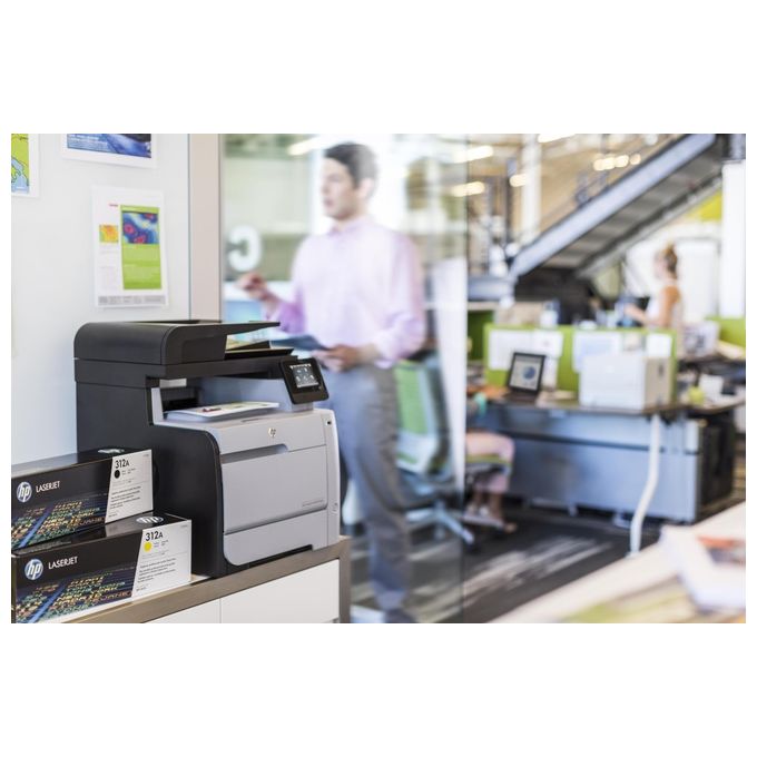 HP 312A Cyan originale LaserJet cartuccia toner ( CF381A ) per Color LaserJet Pro MFP M476dn, MFP M476dw, MFP M476nw