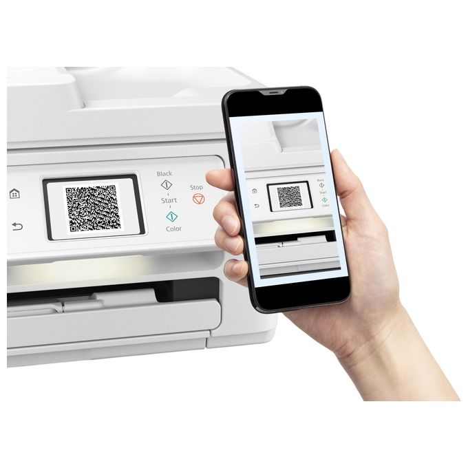 Canon TS7750i PIXMA Stampante Multifunzione Inkjet A4 1200x1200 DPI Wi-Fi AirPrint Duplex colore Bianco