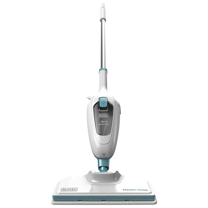 Black and Decker FSMH13E5 Lavapavimenti a Vapore Steam Mop 5 in 1 1300 W 380 ml colore Bianco Blu