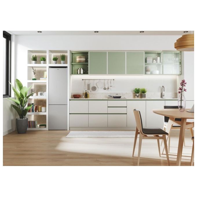 Candy CCE4T620DS Fresco Frigorifero Combinato 377 L 200 cm Classe D 38 dB Total No Frost Wi-Fi colore Argento