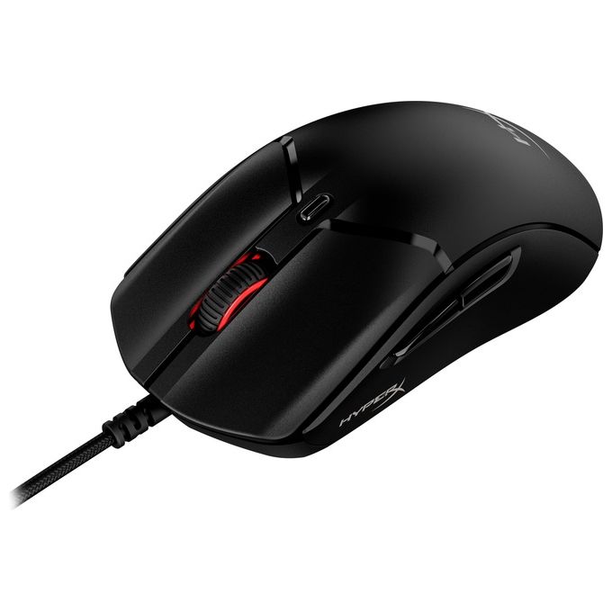 HyperX 6N0A7AA Pulsefire Haste 2 Mouse Gaming 53 g 26000 DPI 8000 Hz 6 Pulsanti Programmabili RGB colore Nero
