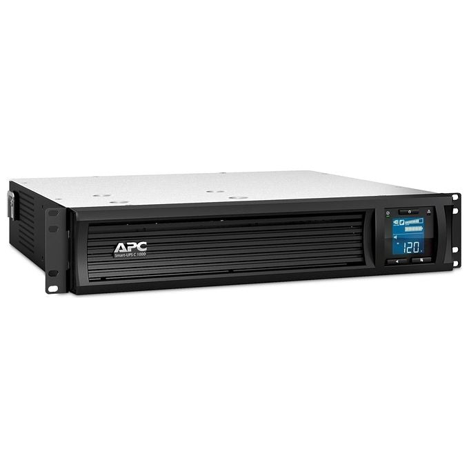 Apc Smart-UPS C Ups Montabile in Rack 230V c.a. V 600W 1000 VA Usb Serial Connettori di Uscita 6 2U Nero con APC SmartConnect