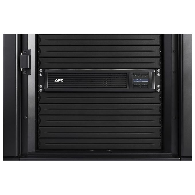 Apc Smart-UPS 1000VA LCD RM Ups Montabile in Rack 220-230-240V c.a. V 700W 1000 VA Ethernet 10-100 RS-232 Usb Connettori di Uscita 4 2U Nero con APC SmartConnect