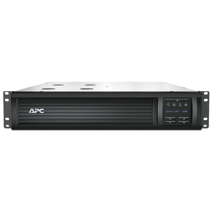 Apc Smart-UPS 1000VA LCD RM Ups Montabile in Rack 220-230-240V c.a. V 700W 1000 VA Ethernet 10-100 RS-232 Usb Connettori di Uscita 4 2U Nero con APC SmartConnect