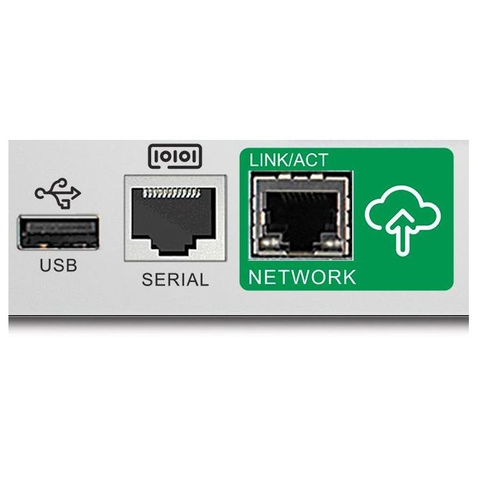 APC SMT1500RMI2UC Smart-UPS 1500VA LCD RM UPS montabile in rack 220-230-240 V c.a. V 1 kW 1500 VA Ethernet 10-100, RS-232, USB connettori di uscita 4 2U nero con APC SmartConnect