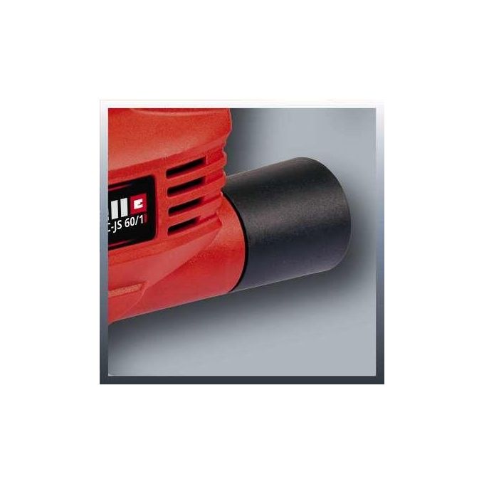 Einhell 4321135 TC-JS 60-1 Seghetto alternativo 400 W regolazione elettronica velocita' taglio legno 60 mm metallo 6 mm plastica 10 mm inclinazione 45° colore Nero Rosso
