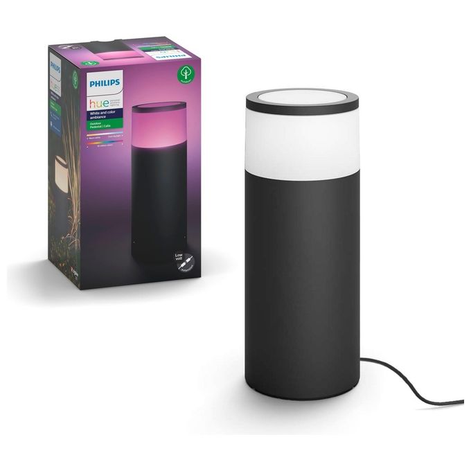 Philips Lighting Hue White And Color Calla Palo da Esterno Estensione Integrata 8W Nero