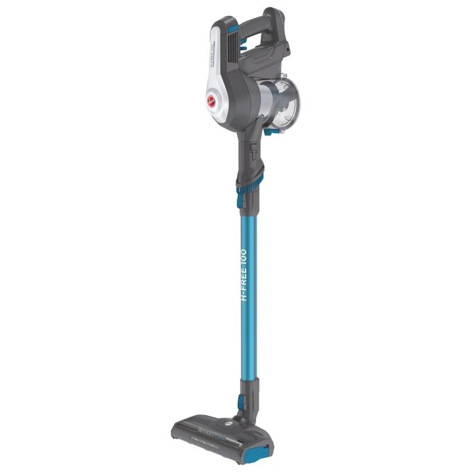 Hoover HF122CAR011 H FREE 100 Scopa Elettrica Senza Fili Ciclonica Senza Sacchetto 0.9 L 170 W autonomia 40 min colore Blu Titanio